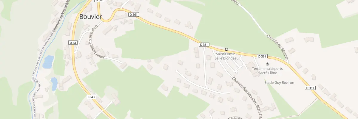 Plan du 11 Chem des Champs de Bouvier à Saint-Firmin