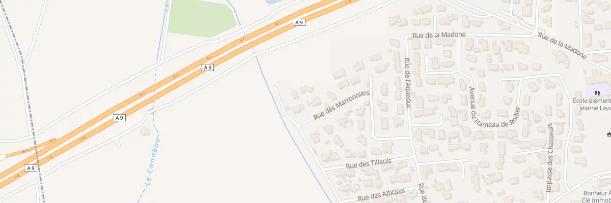 Plan du 24 Rue des Marronniers à Saint-Gervasy