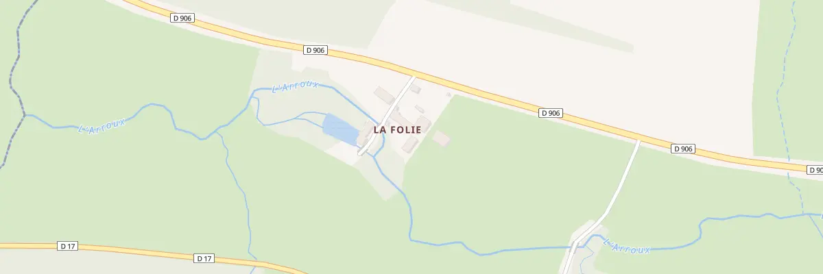 Plan du 9063 La Folie à Arnay-le-Duc