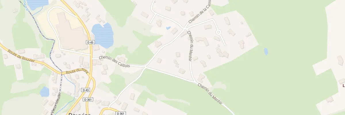 Plan du 23 Che des Caillots à Saint-Firmin