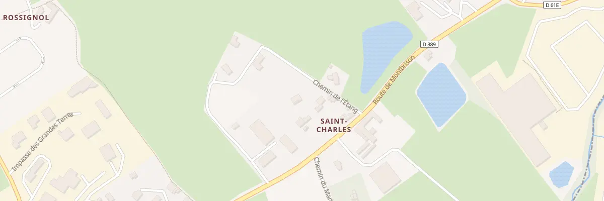 Plan du 95 Che de l’Étang à Souzy