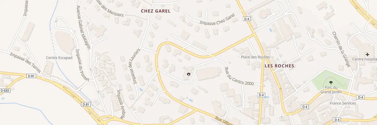 Plan du 5331 Chez Garel à Saint-Laurent-de-Chamousset