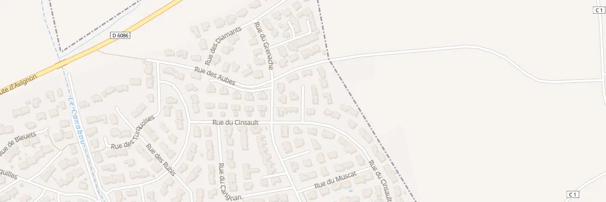 Plan du 3B Rue du Cinsault à Marguerittes