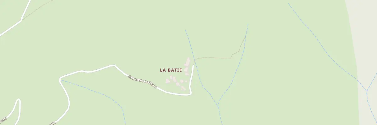 Plan du 5098 La Batie à Issamoulenc