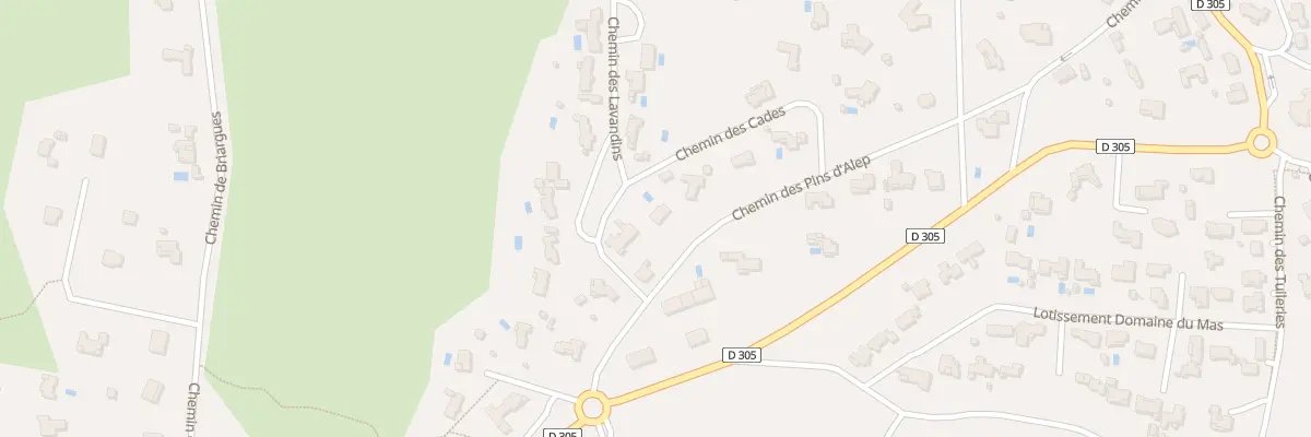 Plan du 4 Che des Pins d’Alep à Saint-Siffret