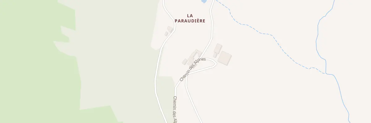 Plan du 5513 La Paraudiere à Montrottier