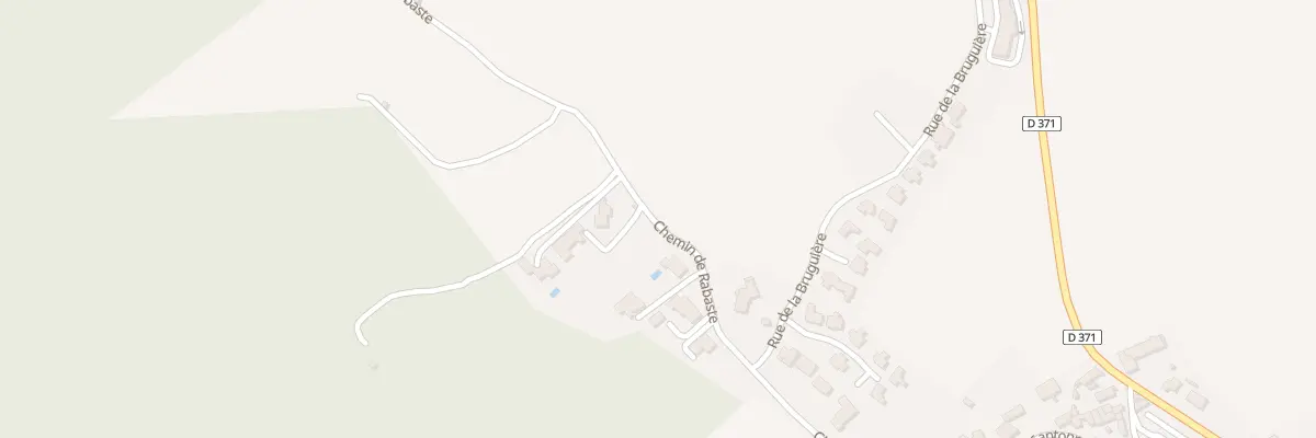 Plan du 9000 La Bruguiere à Goudargues