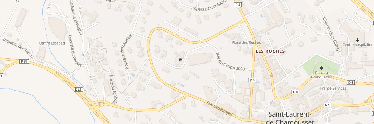 Plan du 110 Rue des Glycines à Saint-Laurent-de-Chamousset