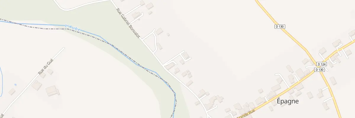 Plan du 10B Rue Gabriel Bonvalot à Épagne