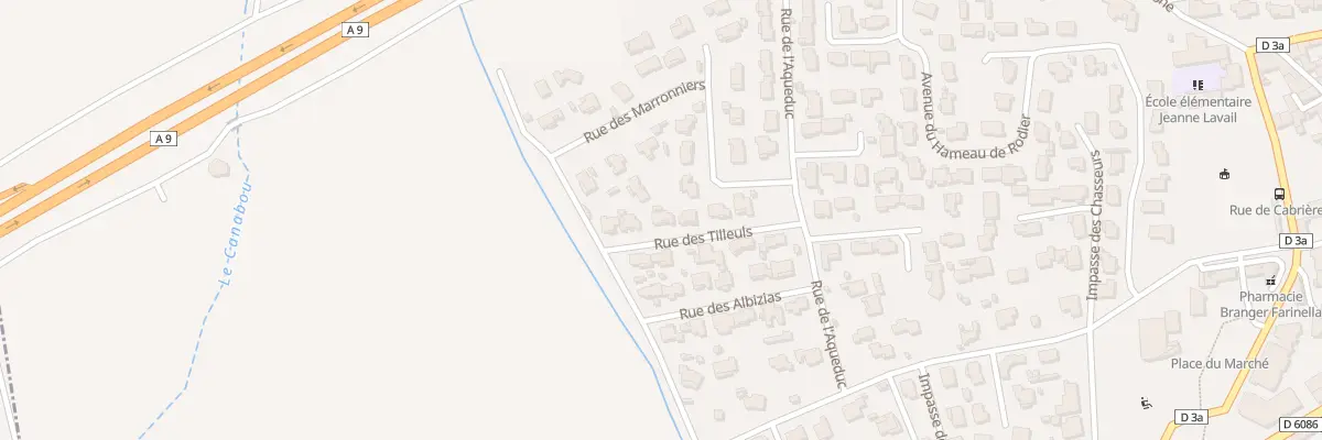 Plan du 8 Rue des Tilleuls à Saint-Gervasy