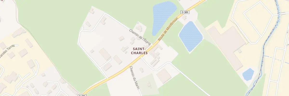Plan du 970 Rte de Montbrison à Souzy