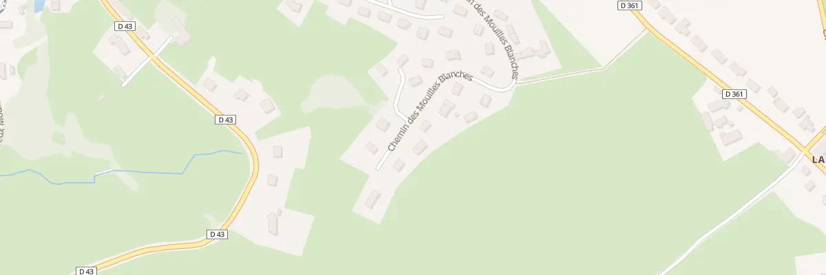 Plan du 24 Che des Mouilles Blanches à Saint-Firmin