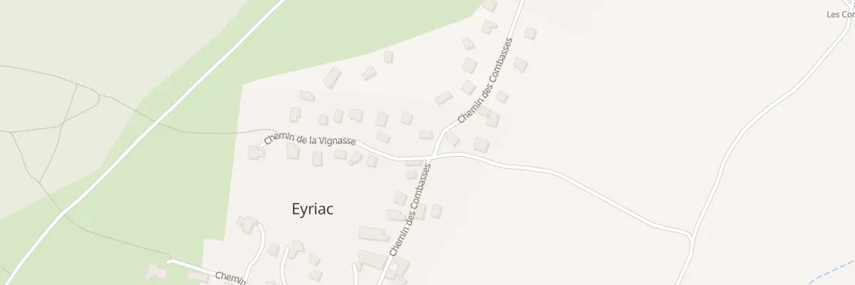 Plan du 10 Che de la Vignasse à Lussas