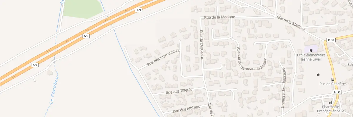 Plan du 5 Rue des Marronniers à Saint-Gervasy