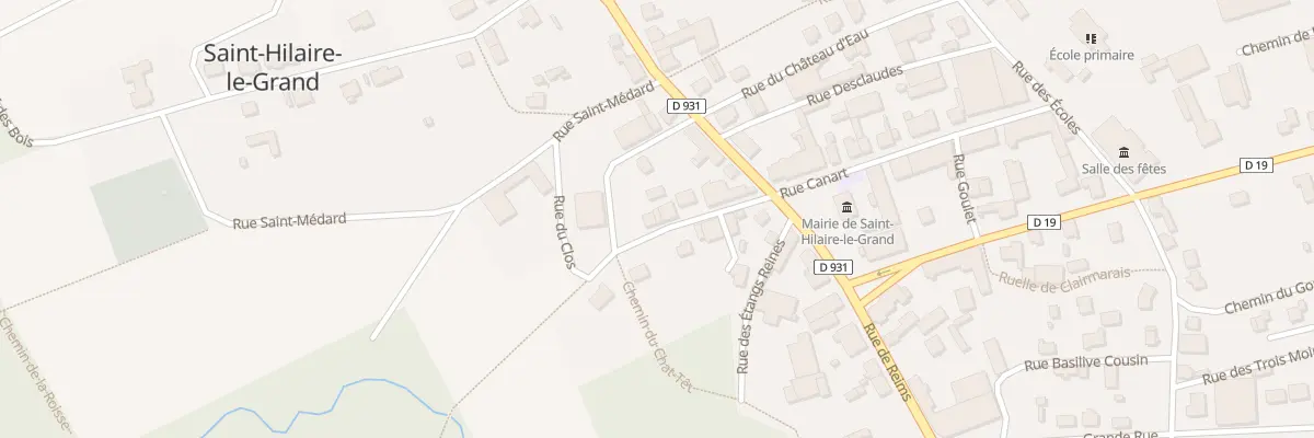 Plan du 7 Rue Jean Gillet à Saint-Hilaire-le-Grand