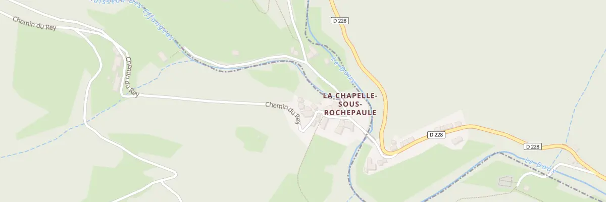 Plan du 140 Rue de la Chapelle/rochepaule à Rochepaule