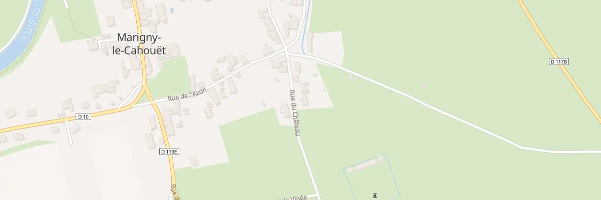 Plan du 15 Rue du Château à Marigny-le-Cahouët