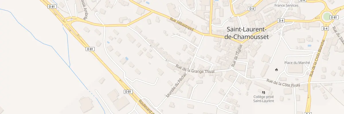 Plan du 5197 Grange Thival à Saint-Laurent-de-Chamousset