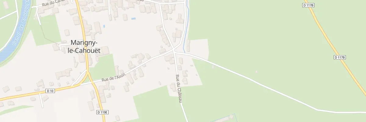 Plan du 7 Rue du Château à Marigny-le-Cahouët