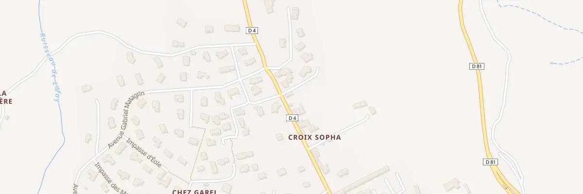 Plan du 5287 Av de la Croix Sopha à Saint-Laurent-de-Chamousset
