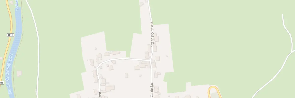 Plan du 5 Rue du Cul de Sac à La Roche-Vanneau