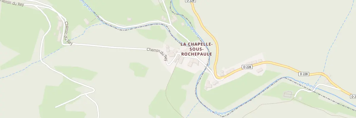 Plan du 95 Rue de la Chapelle/rochepaule à Rochepaule
