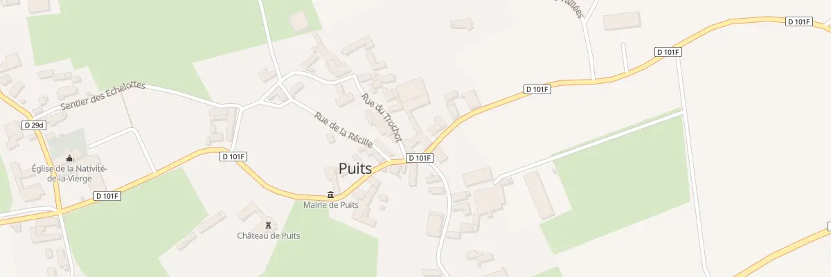 Plan du 7 Rue du Porche à Puits