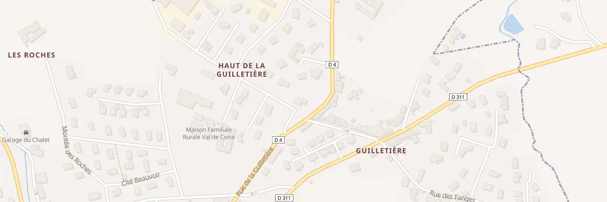 Plan du 38 Chaussee Beauvoir à Saint-Symphorien-sur-Coise