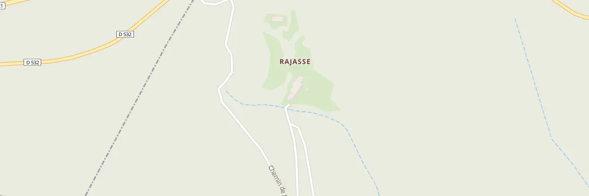 Plan du 5034 Rajasse Est à Saint-Pierre-sur-Doux