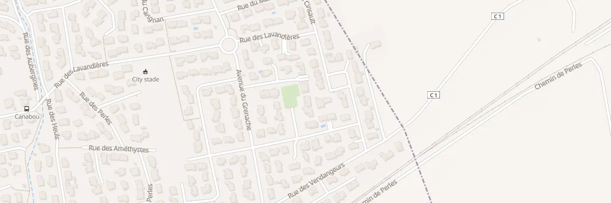 Plan du 12 Rue du Verjus à Marguerittes