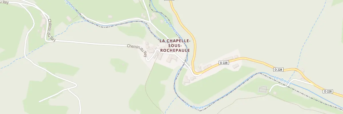 Plan du 55 Rue de la Chapelle/rochepaule à Rochepaule