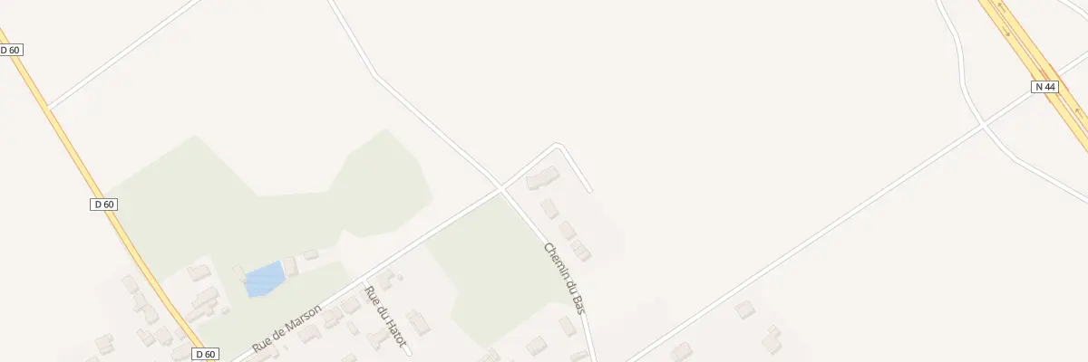Plan du 5069 Chem du Bas à Vésigneul-sur-Marne