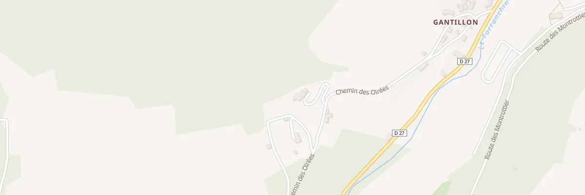 Plan du 5412B Gantillon à Saint-Forgeux