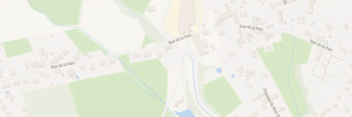 Plan du 61 Rue de la Paix à Montchanin