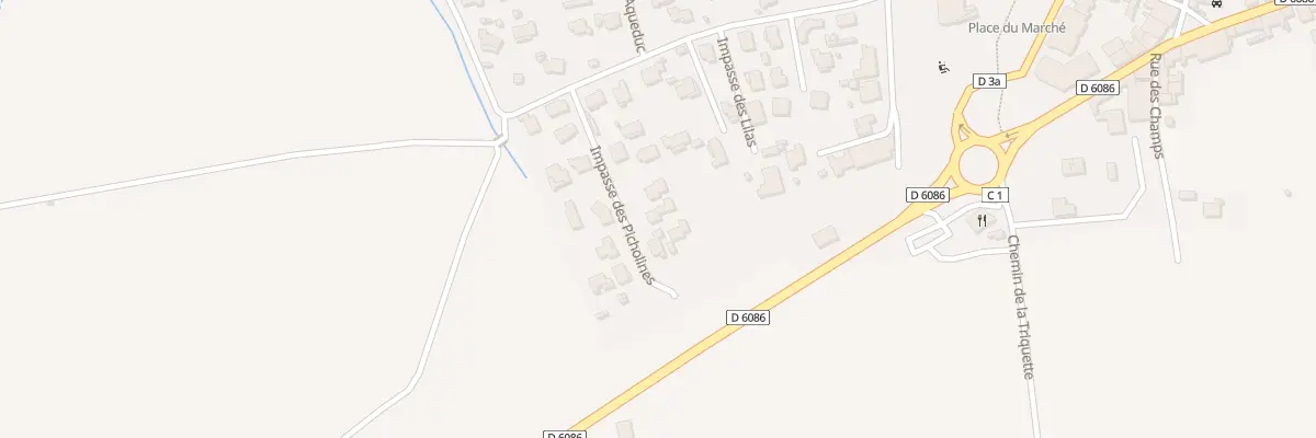 Plan du 6 Imp des Picholines à Saint-Gervasy