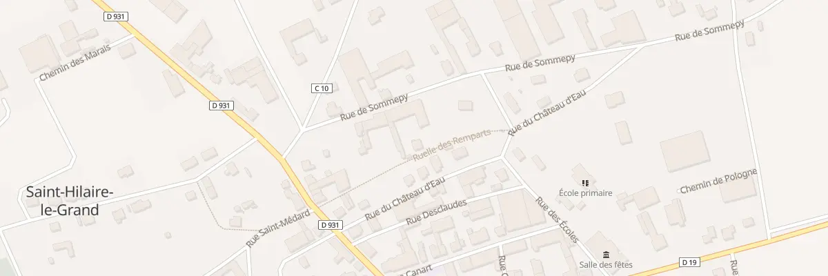 Plan du 8 Rue de Sommepy à Saint-Hilaire-le-Grand