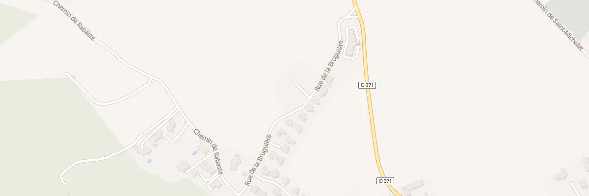 Plan du 5927 La Bruguiere à Goudargues
