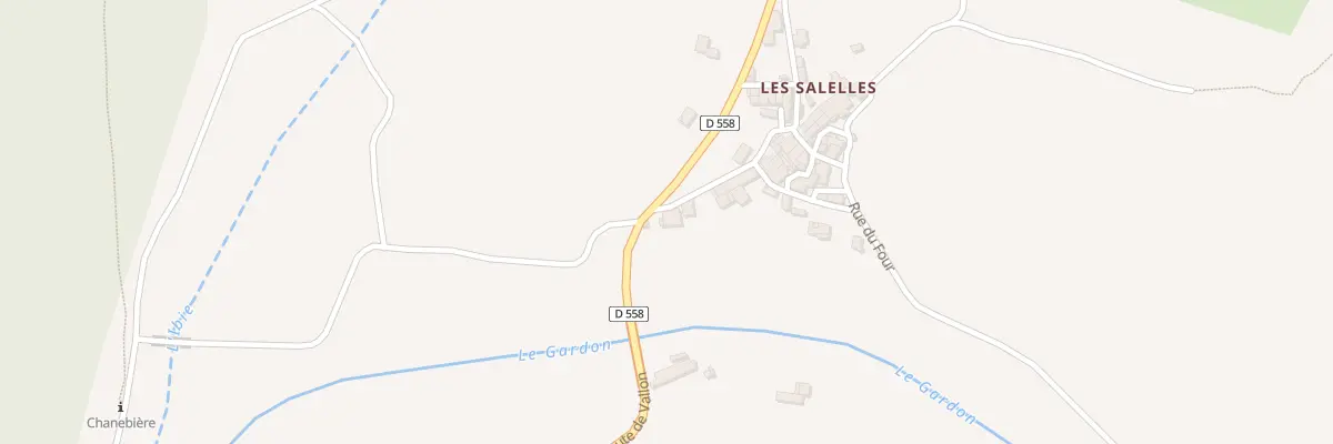 Plan du 5084 Les Salelles à Saint-Maurice-d’Ibie