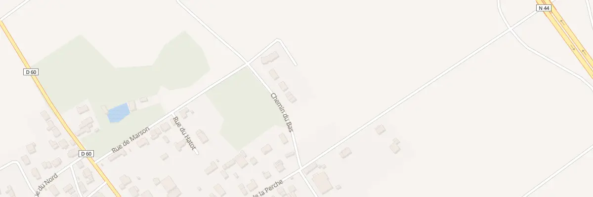 Plan du 2 Chem du Bas à Vésigneul-sur-Marne