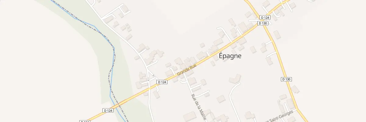 Plan du 7 Grande Rue à Épagne