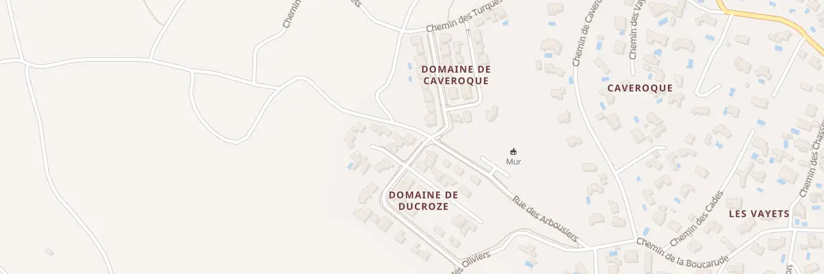 Plan du 217 Rue des Cystes à Cabrières