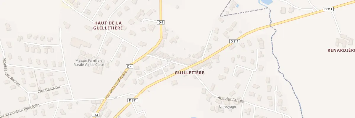 Plan du 81 Rue Vieille Guilletiere à Saint-Symphorien-sur-Coise