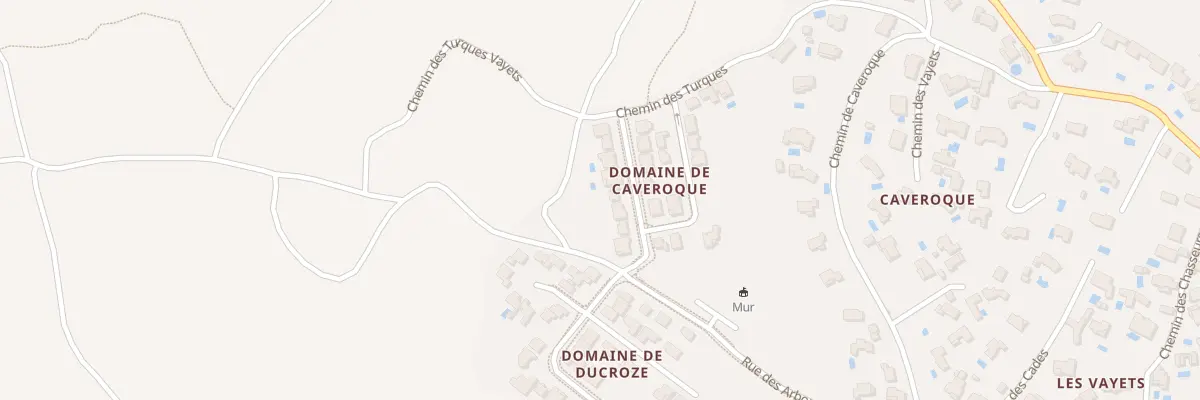 Plan du 86 Rue des Pins à Cabrières