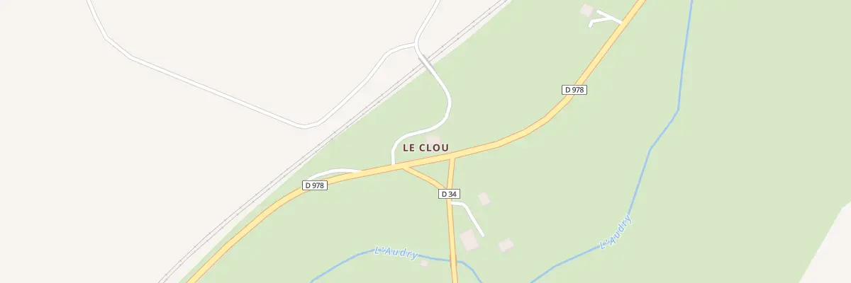 Plan du 5004 Le Poteau à Vaux-Villaine