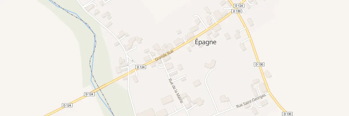 Plan du 4 Grande Rue à Épagne