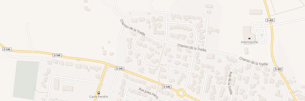Plan du 7 Imp des Anc Combattants Afn à Manduel