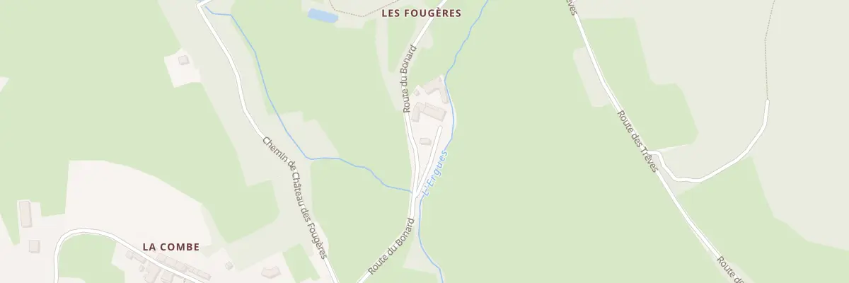 Plan du 200 Rte du Bonard à Poule-les-Écharmeaux