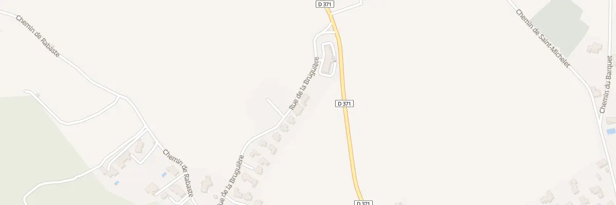 Plan du 5663 Rue de la Bruguière à Goudargues