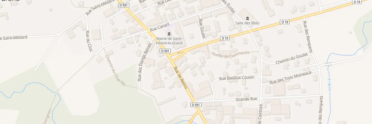 Plan du 35 Rue de Reims à Saint-Hilaire-le-Grand