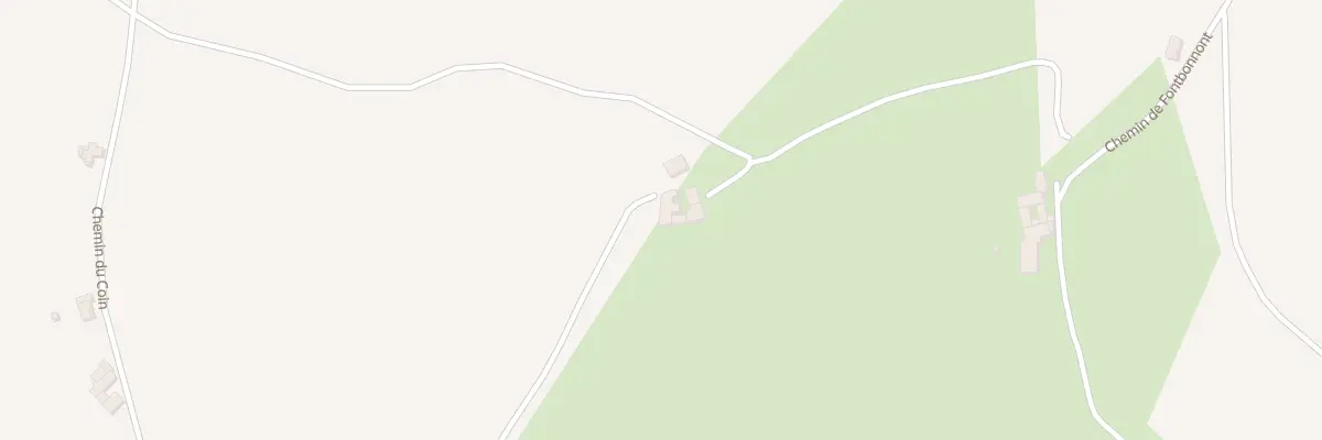 Plan du 911 Che de Fontbonnond à Saint-Christo-en-Jarez